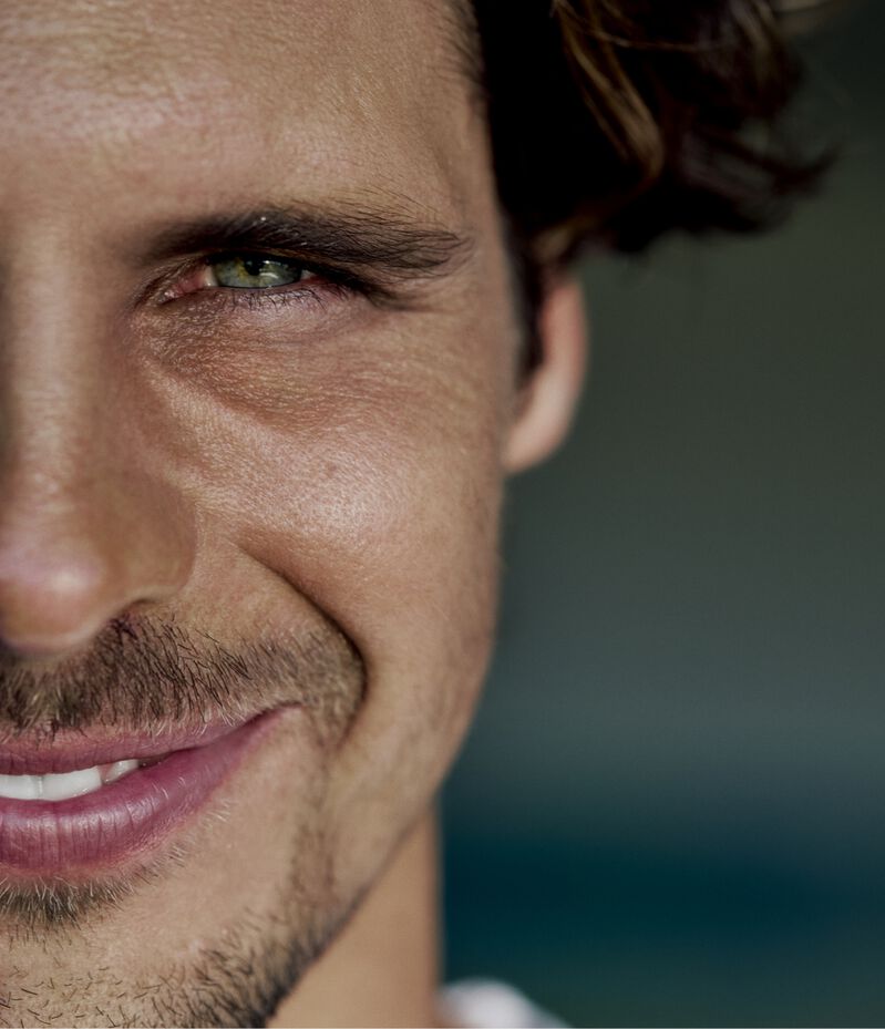 Nic von Rupp sonriendo